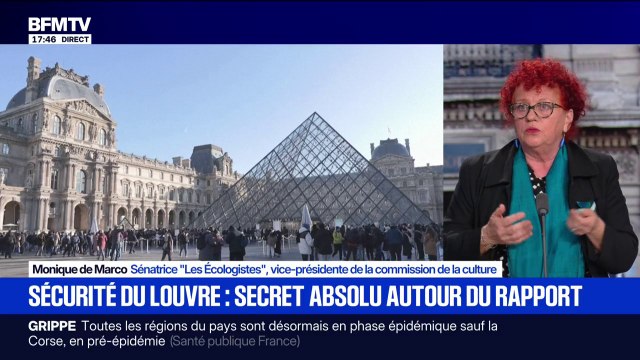 Rapport sur le vol au Louvre: Cela montre les failles sur le musée et sur ceux que nous avons en France , dit Monique de Marco, sénatrice Les Écologistes , vice-présidente de la commission de la culture