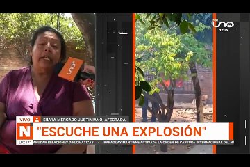 INCENDIO EN UNA VIVIENDA DE LA RADIAL 26