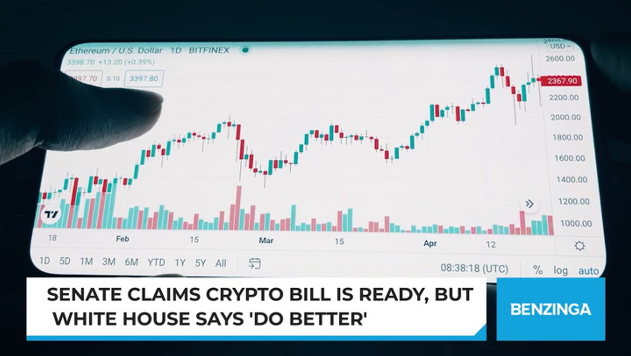 Senate Claims Crypto Bill Is Ready, But White House Says 'Do Better'