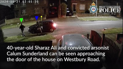 Chilling footage shows man telling arsonist ‘kick the door in’ before fatal fire