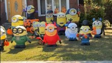 Family keeps adding Minions and makes its house look like a Minion world