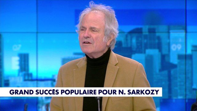 Franz-Olivier Giesbert : «Le terme de rockstar va très bien à Nicolas Sarkozy.»