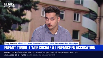 Enfant rasé par ses éducateurs dans un foyer: "On n'est pas surpris. Ce sont des dysfonctionnements qui sont documentés depuis 15 ans", déclare Davy Beauvois, militant pour les droits des enfants