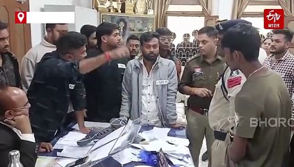 प्रिंसिपल के चैंबर में घुसकर एनएसयूआई ने की गुंडागर्दी, प्राचार्य की नेम प्लेट तोड़ी, टेबल पर डाली स्याही