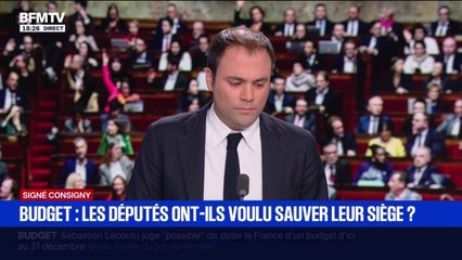 SIGNÉ CONSIGNY - Budget: "La réaction du RN est un peu hypocrite car son programme est aussi un programme d'augmentation des dépenses publiques", dit Charles Consigny