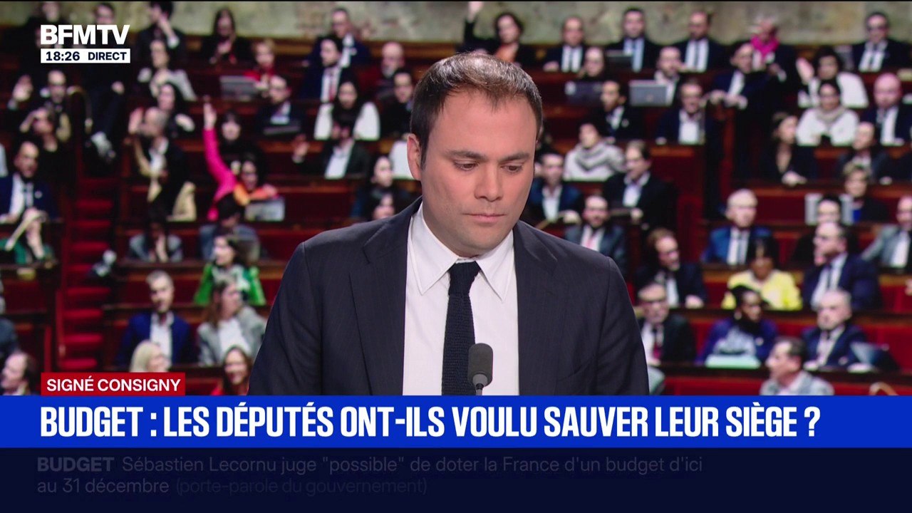 SIGNÉ CONSIGNY - Budget: "La réaction du RN est un peu hypocrite car son programme est aussi un programme d'augmentation des dépenses publiques", dit Charles Consigny