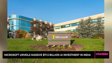 Microsoft Unveils Massive $17.5 Billion A.I. Investment in India