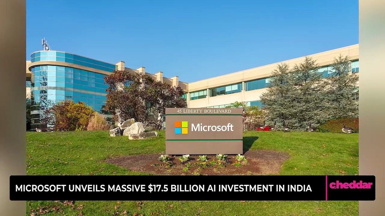 Microsoft Unveils Massive $17.5 Billion A.I. Investment in India