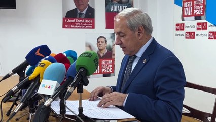 José Tomé dimite como presidente de la Diputación de Lugo, pero retiene la Alcaldía