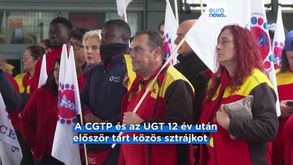 A portugáliai általános sztrájk feleleveníti a trojka időszakának emlékeit