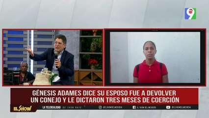 Mujer denuncia esposo apresado por robo de conejos en Moca  | ESM