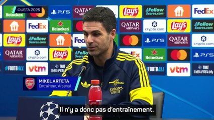 Arteta sur les blessures à répétition : "C'est un cercle vicieux très dangereux"