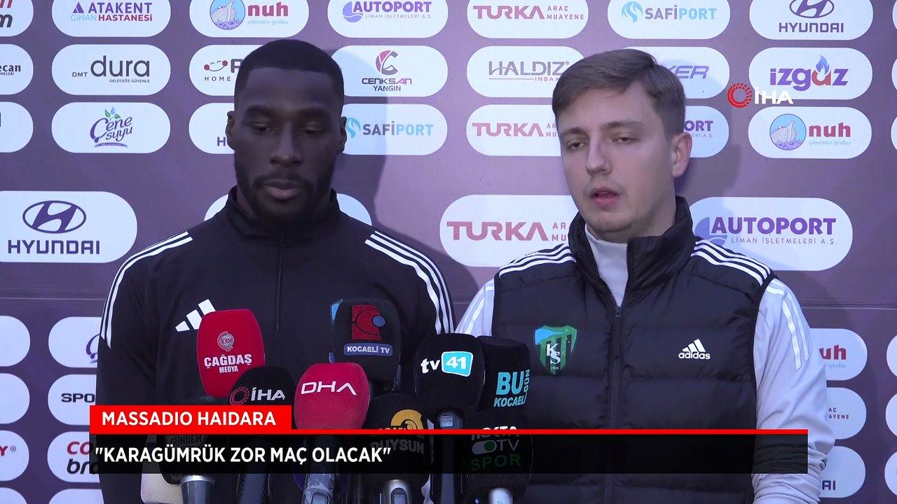 Massadio Haidara: Karagümrük zor maç olacak