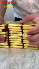 He Sold His Startup & Bought 50+ Kilo Pure Gold Bars 💰 (Real 999.9 Gold Stack)