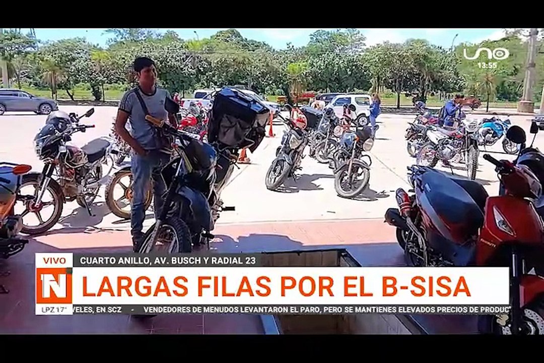 LARGAS FILAS POR EL B-SISA