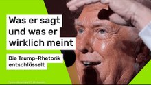 Donald Trump: Was er sagt und was er wirklich meint - die Trump-Rhetorik entschlüsselt
