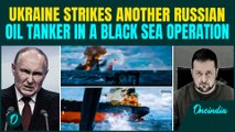BREAKING: Ukraine’s Sea Baby Drones DESTROY Russia's Dashan Oil Tanker In Secret Black Sea Operation