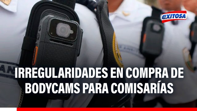 Contraloría: 7 funcionarios ocasionaron pérdidas por irregularidades en compra de Bodycams para comisarías