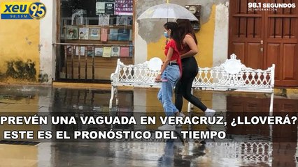 Prevén una vaguada en Veracruz, ¿Lloverá? Este es el pronóstico del tiempo