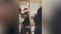 Obama’s Santa Hat Storytime Melts Hearts at Burke Elementary
