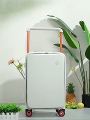 Premium Mixi 20″ carry-on! Strong PC body, smooth wheels, stylish wide handle. Link in Description!