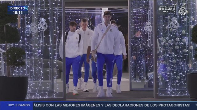 Llegada Real Madrid
