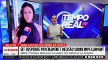 Lei do Impeachment: STF suspende parcialmente decisão de Gilmar Mendes | TEMPO REAL