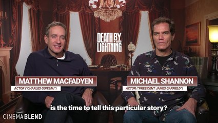 I Had To Ask Michael Shannon About Why He Chose Such A Cool But Lesser-Known President Like Garfield For His Latest Role