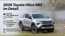 Alle Infos zum neuen Toyota Hilux SR5 – Design, Features, Technik