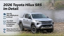Alle Infos zum neuen Toyota Hilux SR5 – Design, Features, Technik