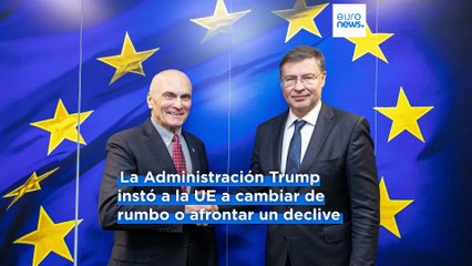 "Europa no debe perder su identidad", dice a 'Euronews' el embajador de EE.UU. ante la UE, Andrew Puzder