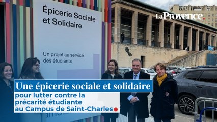 Une épicerie sociale et solidaire pour lutter contre la  précarité étudiante  au Campus de Saint-Charles