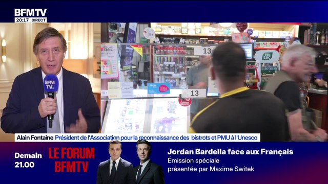 Bistrots: On a fait de ces endroits des endroits de liberté , dit Alain Fontaine, président de l’Association pour la reconnaissance des bistrots et PMU à l'Unesco