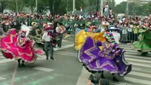 Thousands gather in Mexico City for the Day of the Dead Parade