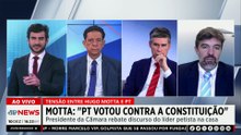 Hugo Motta ao responder Lindbergh Farias: “PT votou contra a Constituição”