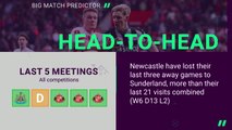 Sunderland vs Newcastle - Opta Predictor