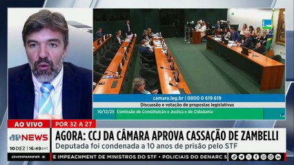 CCJ rejeita parecer que livrava Carla Zambelli da cassação