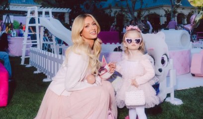 Paris Hilton festeja el cumpleaños de su hija con una ostentosa decoración