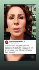 Quem não se lembra de Carla Zambelli debochando de Lula, achando que podia tudo Pois é. Hoje foi