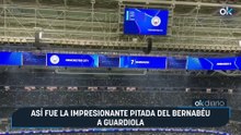 Así fue la impresionante pitada del Bernabéu a Guardiola