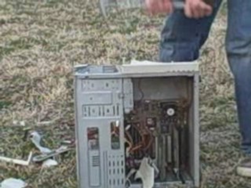 Smashing a PC