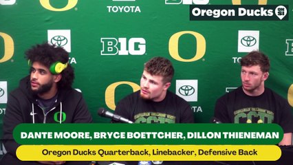 Oregon Ducks discuss punching their ticket to the playoffs