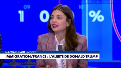 Najwa El Haïté : “Je trouve que le président Trump dit des choses assez justes.»