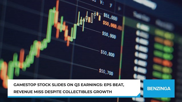 GameStop Stock Slides On Q3 Earnings: EPS Beat, Revenue Miss Despite Collectibles Growth
