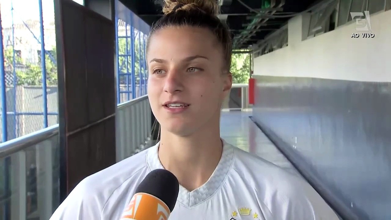 Capitã do Santos analise empate com o Fluminense na Copinha feminina