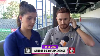 Técnico do Santos vê jogo disputado contra o Fluminense e valoriza campanha na primeira fase da Copinha