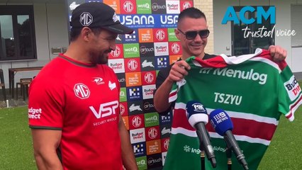 Rabbitohs wish Tim Tszyu luck ahead of fight with Velazquez