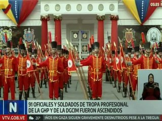 Caracas | Realizan ascensos de 91 oficiales y soldados de la GHP y  la DGCIM