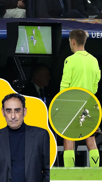 Iturralde González explica el penalti de Rüdiger a Haaland