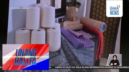 Iba't ibang kasuotan na gawa sa abaca, ibinida sa Christmas event sa UP Los Baños | Unang Balita